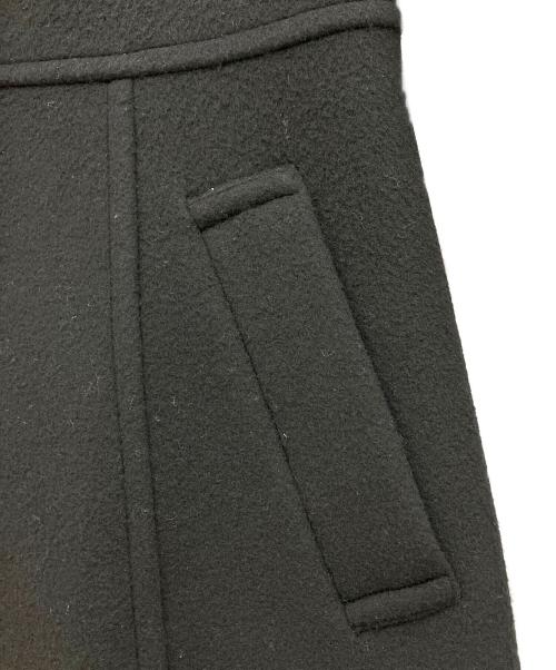 BLUE LABEL CRESTBRIDGE（ブルーレーベルクレストブリッジ）BLUE LABEL CRESTBRIDGE (ブルーレーベルクレストブリッジ) ウールコート ブラック サイズ:38の古着・服飾アイテム