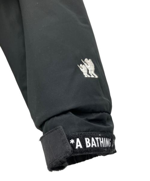A BATHING APE（ア ベイシング エイプ）A BATHING APE (ア ベイシング エイプ) AAPE JACKET ブラック サイズ:Mの古着・服飾アイテム