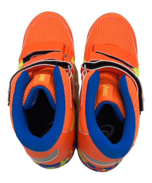 asics（アシックス）asics (アシックス) ハイカットスニーカー オレンジ サイズ:26.5cm 未使用品の古着・服飾アイテム