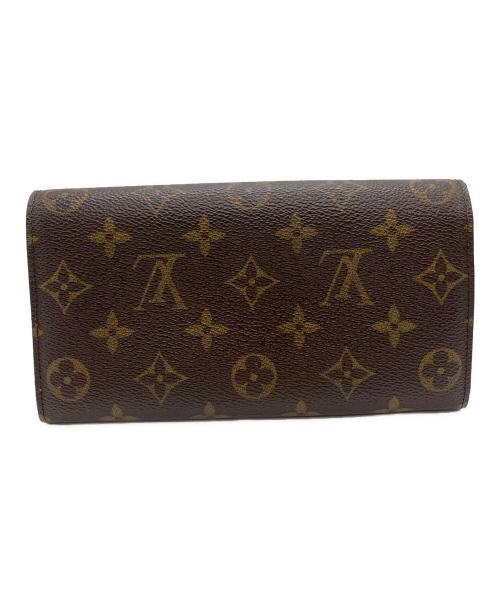 LOUIS VUITTON（ルイ ヴィトン）LOUIS VUITTON (ルイ ヴィトン) ポシェット・ポルトモネ クレディ ブラウン サイズ:-の古着・服飾アイテム