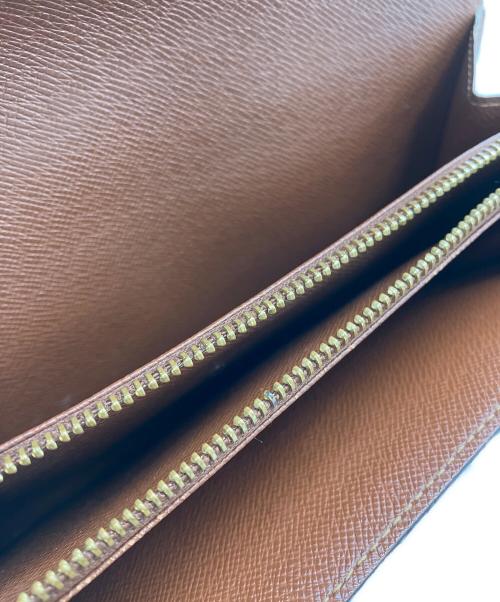 LOUIS VUITTON（ルイ ヴィトン）LOUIS VUITTON (ルイ ヴィトン) ポシェット・ポルトモネ クレディ ブラウン サイズ:-の古着・服飾アイテム