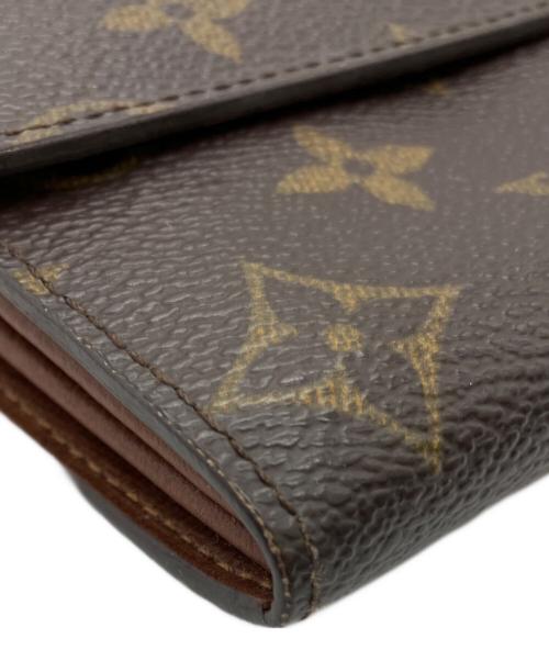 LOUIS VUITTON（ルイ ヴィトン）LOUIS VUITTON (ルイ ヴィトン) ポシェット・ポルトモネ クレディ ブラウン サイズ:-の古着・服飾アイテム