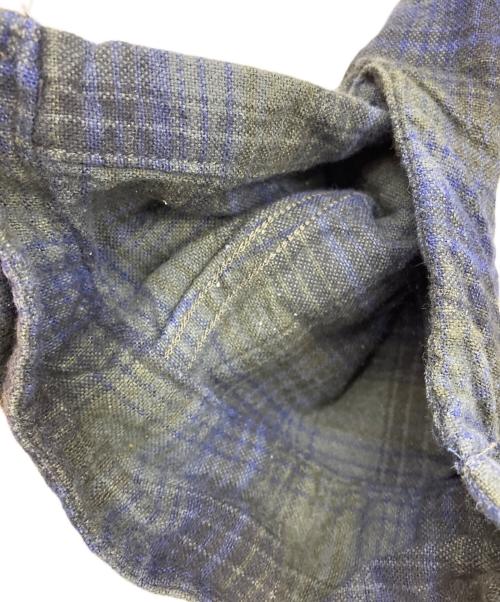 RRL（ダブルアールエル）RRL (ダブルアールエル) 長袖シャツ グリーン×ネイビー サイズ:無の古着・服飾アイテム