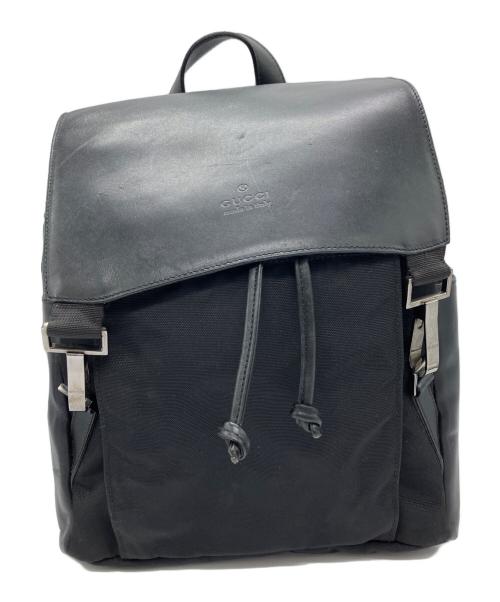 GUCCI（グッチ）GUCCI (グッチ) リュック ブラックの古着・服飾アイテム