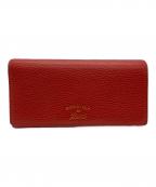 GUCCIグッチ）の古着「長財布」｜レッド