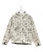 go slow caravan×MOOMINゴースローキャラバン×ムーミン）の古着「ジップパーカー」｜ベージュ