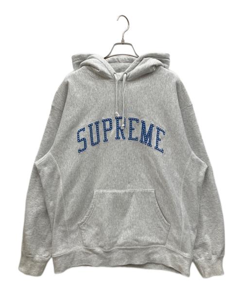 SUPREME（シュプリーム）SUPREME (シュプリーム) 22ss プルオーバーパーカー グレー サイズ:Lの古着・服飾アイテム