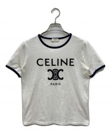 CELINE（セリーヌ）の古着「トリオンフ　Tシャツ」｜ホワイト