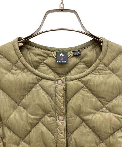 mont-bell（モンベル）mont-bell (モンベル) ダウンジャケット オリーブ サイズ:Mの古着・服飾アイテム