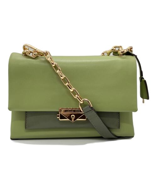 MICHAEL KORS（マイケル・コース）MICHAEL KORS (マイケル・コース) 2WAYショルダーバッグ グリーンの古着・服飾アイテム