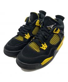 NIKE（ナイキ）の古着「GS Air Jordan 4 Retro "Thunder"」｜イエロー×ブラック