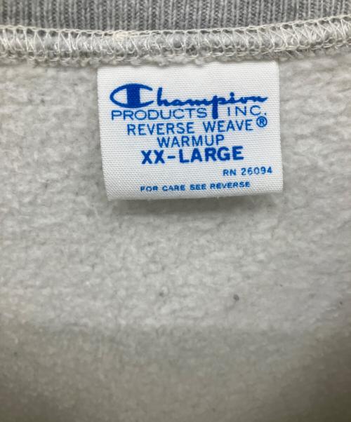 Champion REVERSE WEAVE（チャンピオン リバース ウィーブ）Champion REVERSE WEAVE (チャンピオン リバース ウィーブ) スウェット ライトグレー サイズ:XXLの古着・服飾アイテム