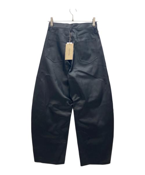 Curensology（カレンソロジー）Curensology (カレンソロジー) レザーパンツ ブラック サイズ:36の古着・服飾アイテム
