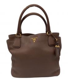 PRADA（プラダ）の古着「2WAYバッグ」｜ブラウン