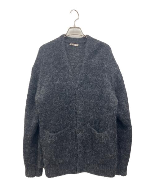 AURALEE（オーラリー）AURALEE (オーラリー) ニットカーディガン ブラック サイズ:3の古着・服飾アイテム