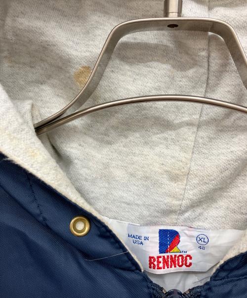Rennoc（レノック）Rennoc (レノック) スタジャン ネイビー サイズ:XLの古着・服飾アイテム