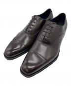 MACKINTOSH PHILOSOPHYマッキントッシュ フィロソフィー）の古着「キャップトゥシューズ」｜ダークブラウン