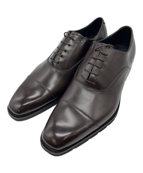 MACKINTOSH PHILOSOPHY（マッキントッシュ フィロソフィー）MACKINTOSH PHILOSOPHY (マッキントッシュ フィロソフィー) キャップトゥシューズ ダークブラウン サイズ:26cmの古着・服飾アイテム