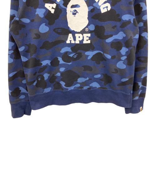 A BATHING APE（ア ベイシング エイプ）A BATHING APE (ア ベイシング エイプ) スウェット ネイビー サイズ:Lの古着・服飾アイテム