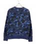 A BATHING APE (ア ベイシング エイプ) スウェット ネイビー サイズ:L：12000円