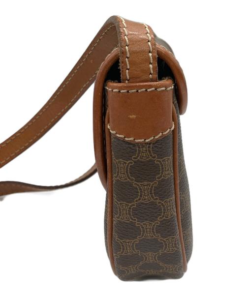 CELINE（セリーヌ）CELINE (セリーヌ) ショルダーバッグ ブラウンの古着・服飾アイテム