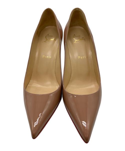 Christian Louboutin（クリスチャン・ルブタン）Christian Louboutin (クリスチャン・ルブタン) ヒールパンプス ピンク サイズ:38の古着・服飾アイテム