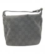 GUCCIグッチ）の古着「GG　ポーチ」｜ブラック