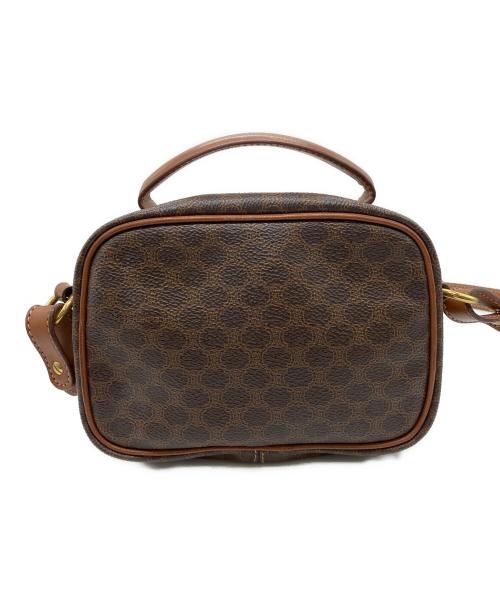 CELINE（セリーヌ）CELINE (セリーヌ) マカダム　カメラバッグ ブラウンの古着・服飾アイテム