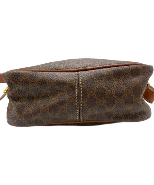 CELINE（セリーヌ）CELINE (セリーヌ) マカダム　カメラバッグ ブラウンの古着・服飾アイテム