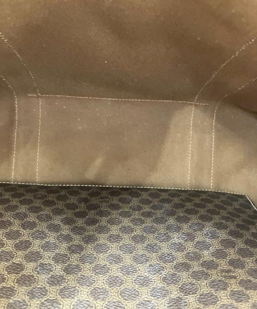CELINE（セリーヌ）CELINE (セリーヌ) マカダム柄　トートバッグ ブラウンの古着・服飾アイテム