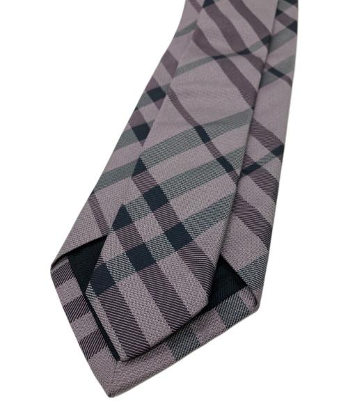 BURBERRY LONDON（バーバリーロンドン）BURBERRY LONDON (バーバリーロンドン) ネクタイ パープル サイズ:-の古着・服飾アイテム