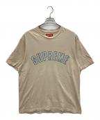 SUPREMEシュプリーム）の古着「Tシャツ」｜ベージュ