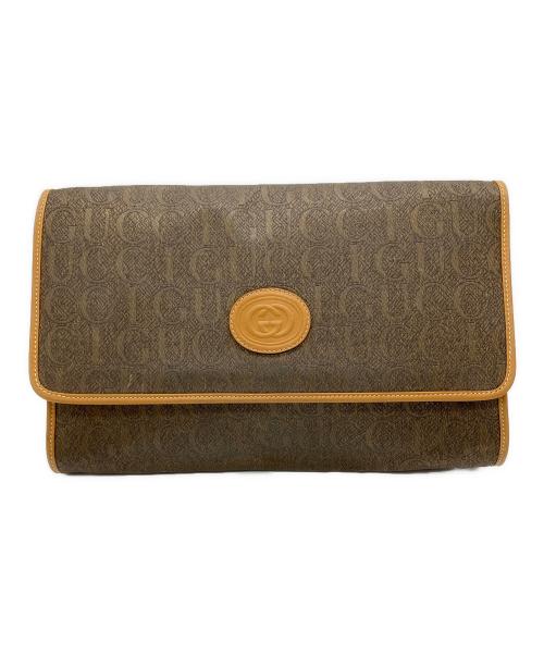 GUCCI（グッチ）GUCCI (グッチ) ショルダーバッグ ブラウンの古着・服飾アイテム