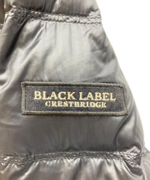 BLACK LABEL CRESTBRIDGE（ブラックレーベル クレストブリッジ）BLACK LABEL CRESTBRIDGE (ブラックレーベル クレストブリッジ) ダウンジャケット ブラック サイズ:Lの古着・服飾アイテム