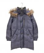 BLACK LABEL CRESTBRIDGEブラックレーベル クレストブリッジ）の古着「モッズコート」｜ネイビー