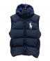 POLO RALPH LAUREN（ポロ・ラルフローレン）の古着「ダウンベスト」｜ネイビー