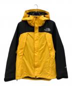 THE NORTH FACEザ ノース フェイス）の古着「マウンテンジャケット」｜ブラック×イエロー