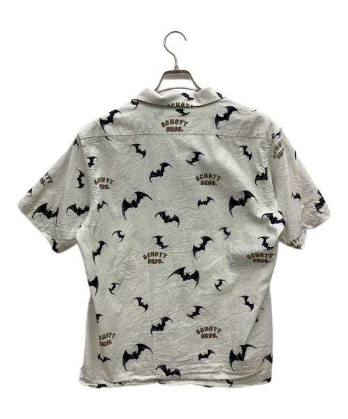 Schott（ショット）Schott (ショット) 半袖シャツ ライトグレー サイズ:Mの古着・服飾アイテム