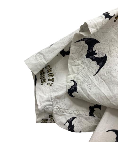 Schott（ショット）Schott (ショット) 半袖シャツ ライトグレー サイズ:Mの古着・服飾アイテム