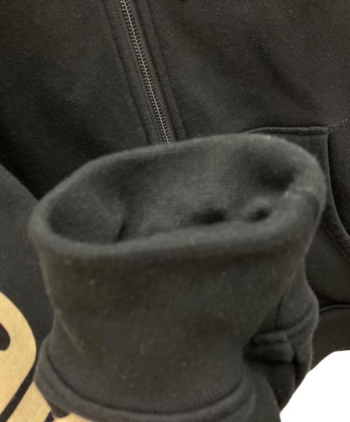 VANSON（バンソン）VANSON (バンソン) ジップパーカー ブラック サイズ:Lの古着・服飾アイテム