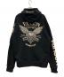 VANSON (バンソン) ジップパーカー ブラック サイズ:L：9000円