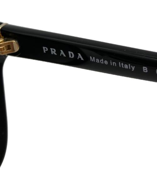 PRADA（プラダ）PRADA (プラダ) サングラス ブラック サイズ:55□21 1AB-0A7 140 2Nの古着・服飾アイテム