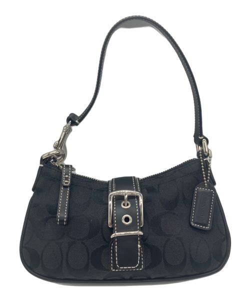 COACH（コーチ）COACH (コーチ) シグネチャー　ハンドポーチの古着・服飾アイテム