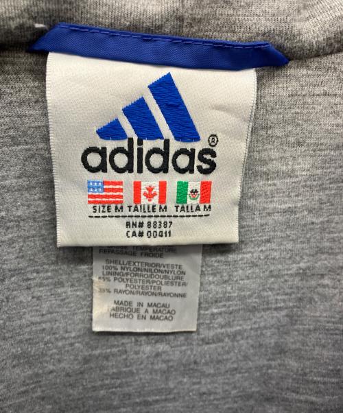adidas（アディダス）adidas (アディダス) ナイロンコート ブルー サイズ:Mの古着・服飾アイテム