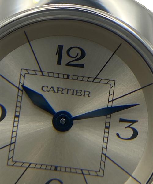 Cartier（カルティエ）Cartier (カルティエ) Miss Pasha ミスパシャ Ref:W3140007 シルバー文字盤 シルバー文字盤 サイズ:27mm/14.5cmの古着・服飾アイテム