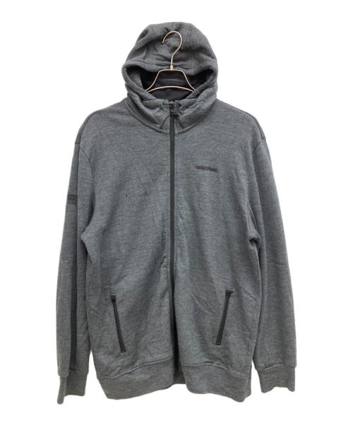 BRIEFING（ブリーフィング）BRIEFING (ブリーフィング) ジップパーカー グレー サイズ:XLの古着・服飾アイテム