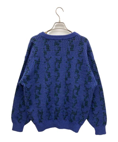 Yves Saint Laurent（イヴサンローラン）Yves Saint Laurent (イヴサンローラン) 厚手ニット ブルー サイズ:無しの古着・服飾アイテム