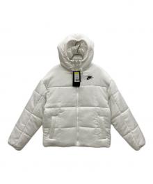 NIKE（ナイキ）の古着「中綿ジャケット」｜ホワイト