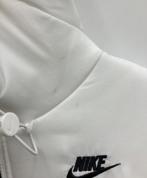 NIKE（ナイキ）NIKE (ナイキ) 中綿ジャケット ホワイト サイズ:Sの古着・服飾アイテム