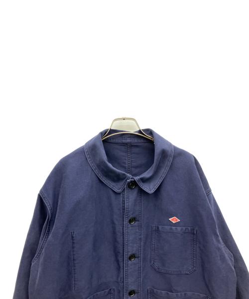 DANTON（ダントン）DANTON (ダントン) コットンモールスキンフレンチカバーオール パープル サイズ:無しの古着・服飾アイテム